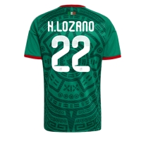 Camiseta México Hirving Lozano #22 Primera Equipación Replica Mundial 2026 mangas cortas